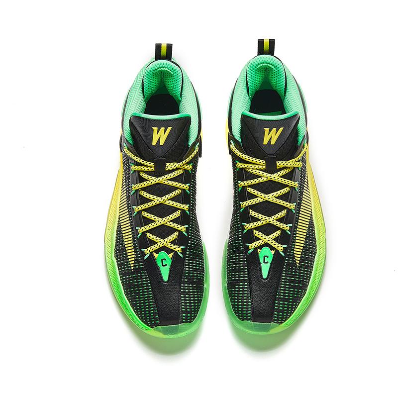 Anta KT9 Kevin Looney PE Men Sneakers Black Yellow Green 112341101-3