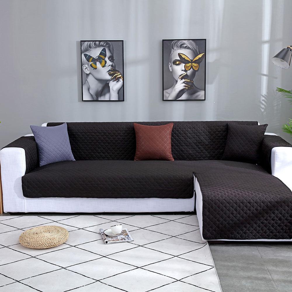 

Noble Consort Double-Sided Waterproof Pet Sofa Cover 53x190 cm чёрный