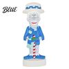 Party Decoration for Christmas LED Lighted Blow Molded Decoration Retro Cartoon Character Holiday Yard Decor Figure Outdoor Yard Lawn Porch,
