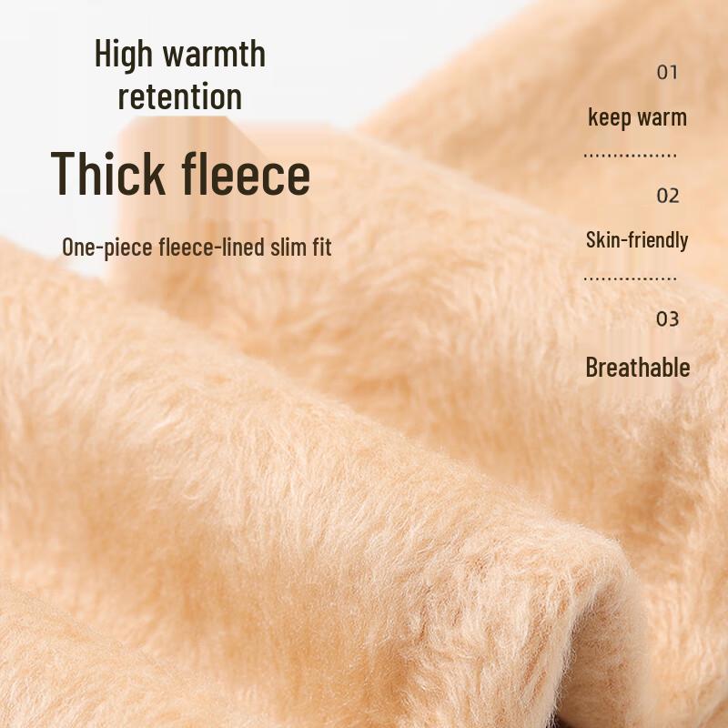 LANGSHA Girls' Winter Warm Fleece Lined Tights