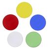 5 Pieces Microscope Filters 32 35 42 45mm Diameter Biological Microscope Accessories Green Blue Yellow White Red Optical Glass