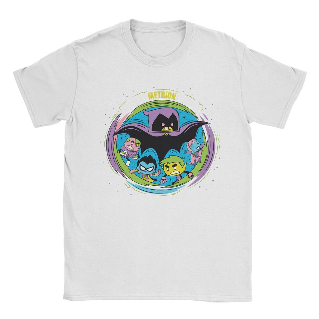 Teen Titans Go Raven Azarath Metrion Zinthos T-Shirt Mode Reine Baumwoll-Tees Rundhals Kurzarm T-Shirts Kleidung