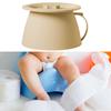 Home Spittoon Basin with Lid Easy to Clean Bedside Dresser Bucket Potty Urinal Pot for Bedroom