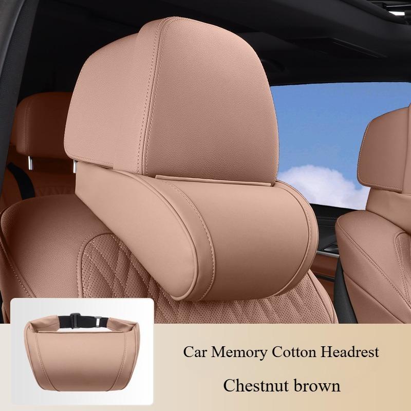 Memory Cotton Car Headrest Lumbar Support Driver's Seat Cushion Head And Neck Protection Pillow for Car Seat Accessories