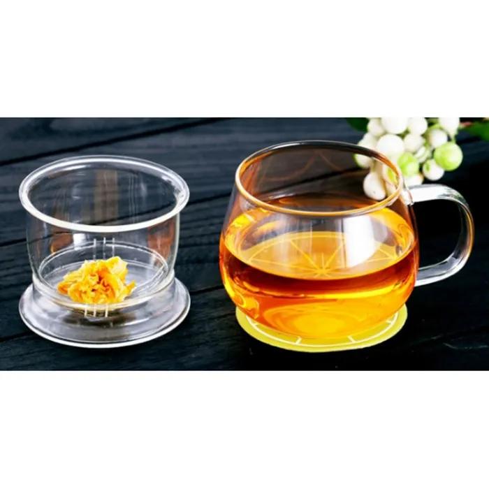 TeaTime Glass Infuser Mug, 300ml, 1pc