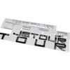 Chery Jetour Car Emblem Decal - Hood & Trunk Sticker
