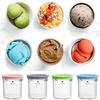 With Lids Ice Cream Pints Cup Storage Jars For Ninja Creami  for NC201UK/NC201/NC200/NC100 Series