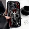 Angel Death Design Phone Case For IPhone 17 Pro Max 16 15 14 Pro Max IPhone 13 Pro Max 11 Plus Silicone Cover