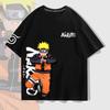 Anime Naruto Naruto Short Sleeve T-Shirt Cotton Loose Teen Student Half Sleeve Trend Top Summer Dress