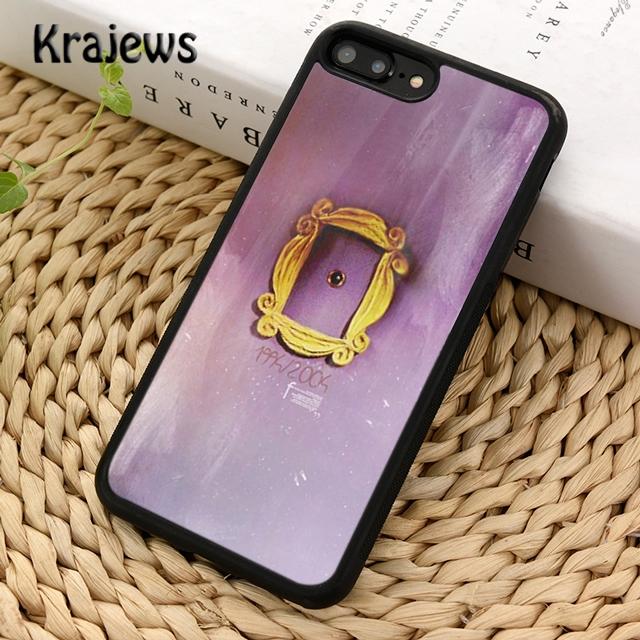 Krajews Friends Tv Show Door Phone Case Cover For iPhone 17 Air 16 15 14 Plus 12 13 Pro Max Coque Shell Fundas