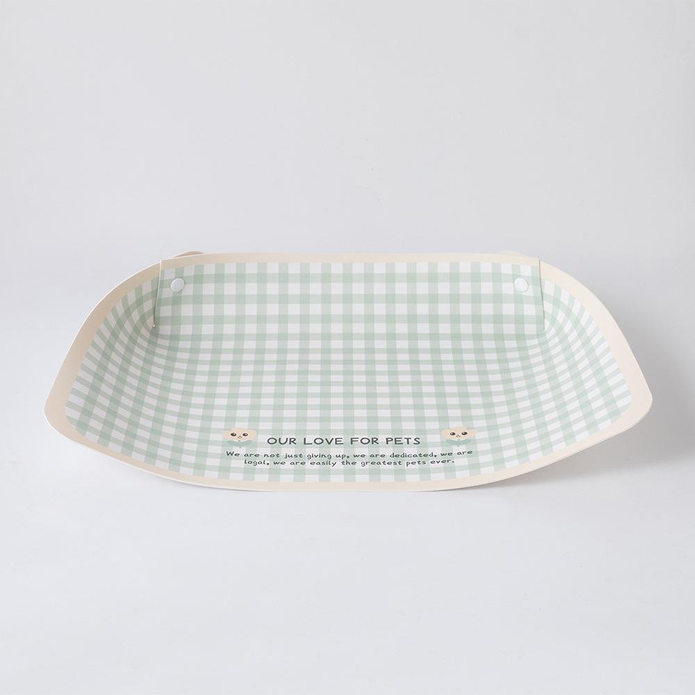 Cartoon Pet Feeding Mat Waterproof Cat Bowl Mat Pet Accessories Pet Food Feeding Pad Pet Eating Style 4