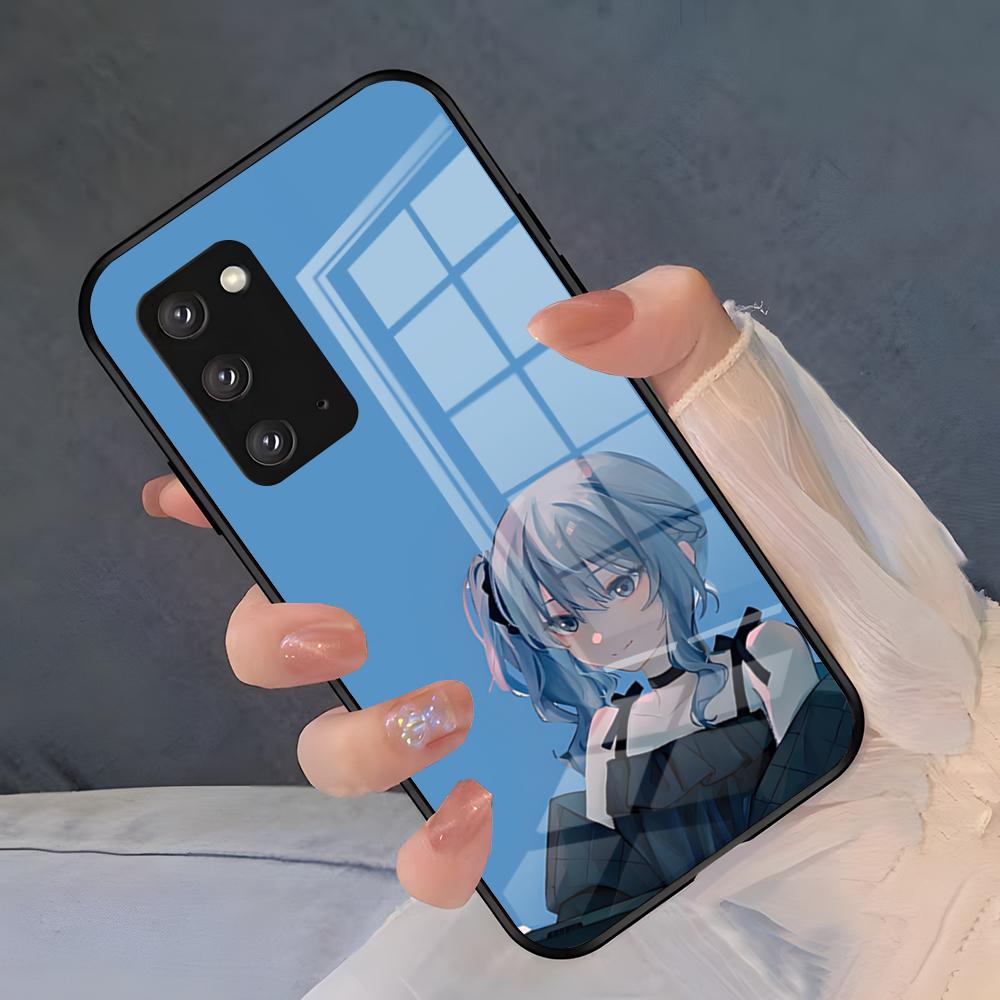 H-Hoshimachi Suisei Handyhülle Für Samsung S26 S25 Plus S20 S20 Plus S22 Ultra S23 FE S21 Plus S21 Ultra Glasabdeckung