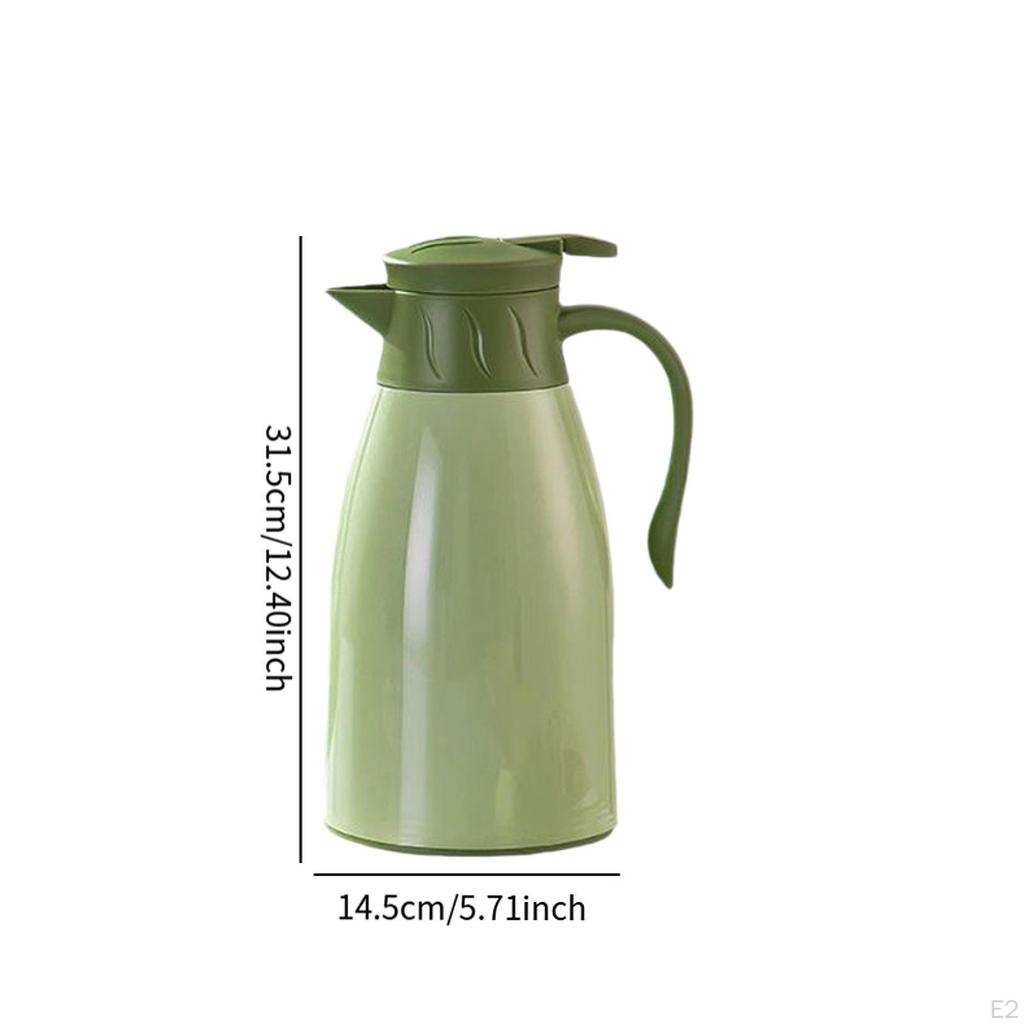 Insulated Water Pitcher for Beverages, Large Volume Container Gatherings