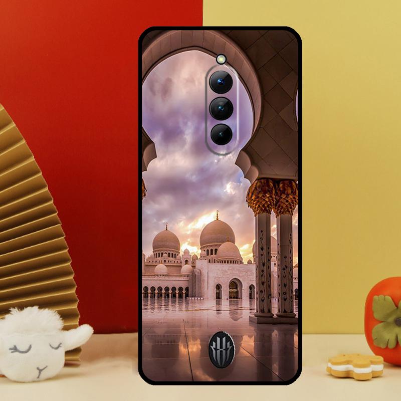 Arabic Muslim Mosque Building Case For Nubia Red Magic 8 9 10 Pro Plus 6 7 6S 7S Pro 5G 6R RedMagic 9S 8S Pro Plus Cover
