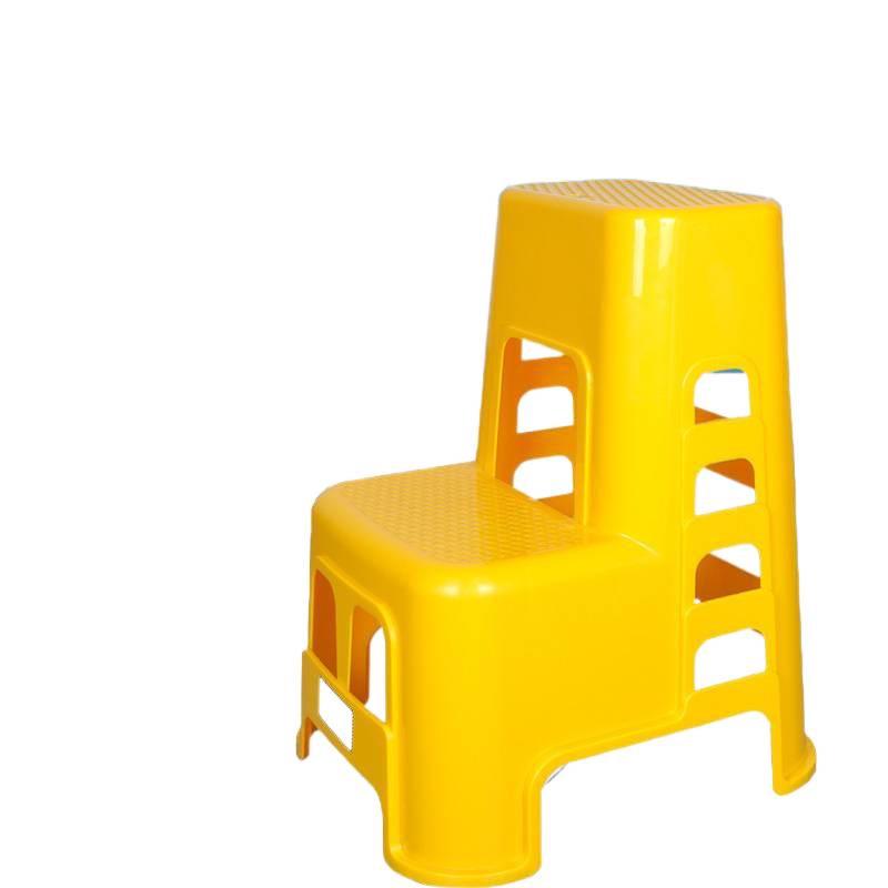 Zweistufiger multifunktionaler verdickter Kunststoffhocker für den Haushalts- und Autowaschgebrauch