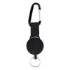 4cm Nylon Rope Retractable Keychain with Carabiner, Anti-Lost Device