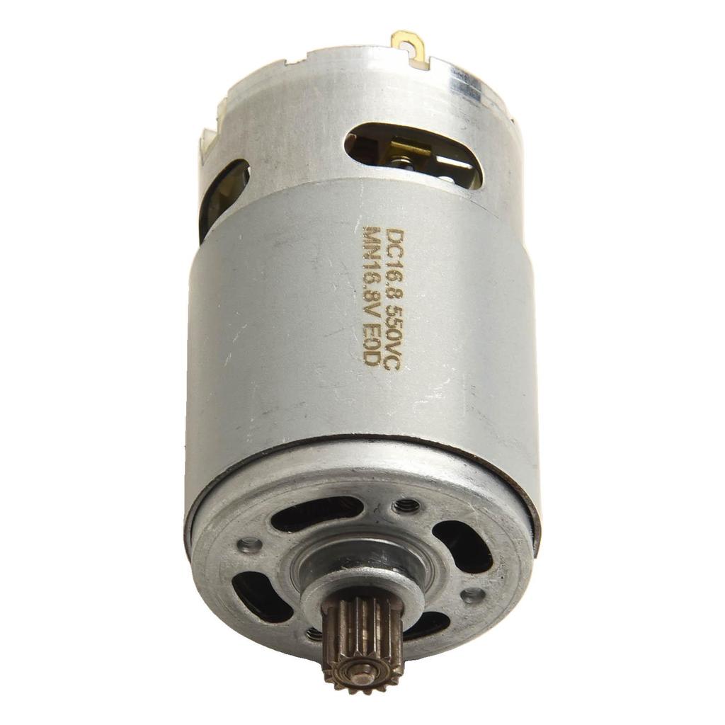14 Teeth Motor 550VC Motor For DIY Projects Replace Damaged Parts Stable Performance Brand New Motor Metal Motor Material