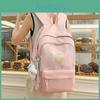 Star Lightweight Printed Casual Backpack With Nylon Material For Teens Use Daily