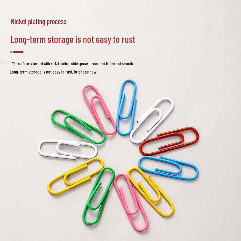 Chenguang Multi-functional Colored Rust-proof Paper Clips