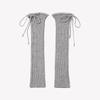 Drawstring Leg Warmer - Grey