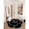 Camellia Carpet Living Room Light Luxury Premium Floor Cushion Bedroom Checkroom Foot Cushion Dressing Room Study Swivel Chair Cushion