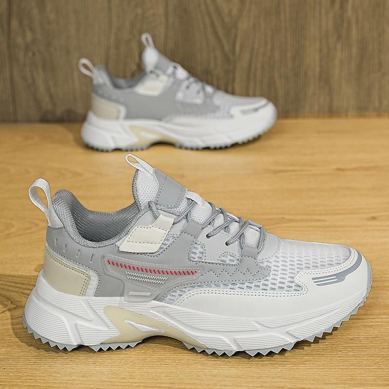 

Fashion Men s Sneakers Summer Mesh Breathable Casual Shoes Outdoor All-match Height-enhancing Dad Shoes Tenis Para Hombre 2025 39 лаймовый