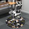 1PC Witchcraft Symbols Office Round Area Rug, Mat Suitable For Office, Under Office Chairs Bedroom Living Room Home Decor, Room Deco