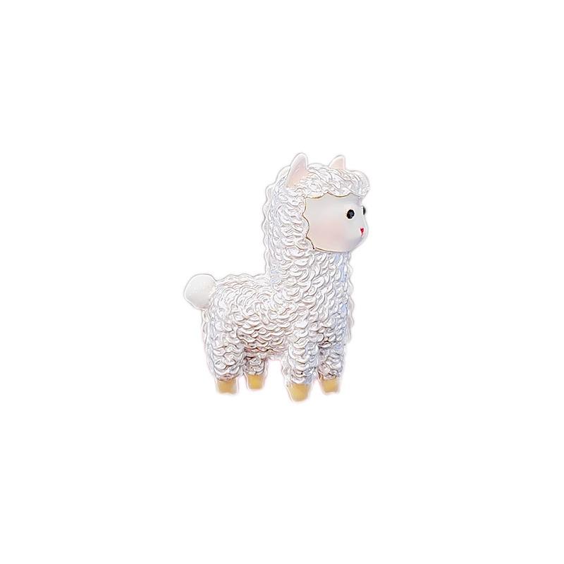Charming Alpaca Brooch: Fashionable Sweet Pin for Sweater Accessory