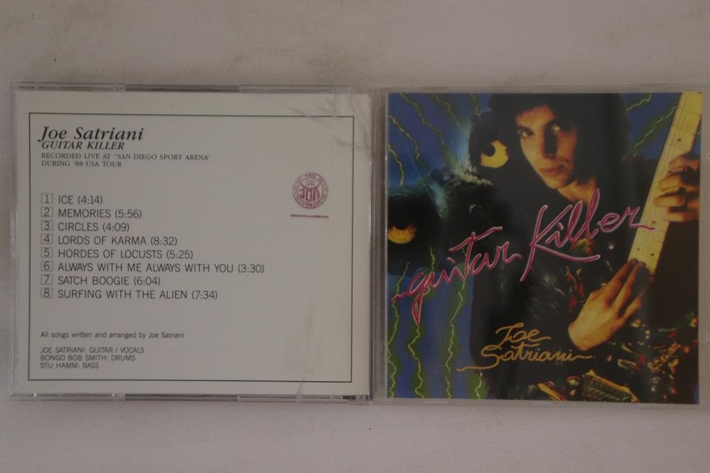 CD JOE SATRIANI - Guitar Killer PAPILLONCD003 PAPILLON 1990 Italy Metal Used