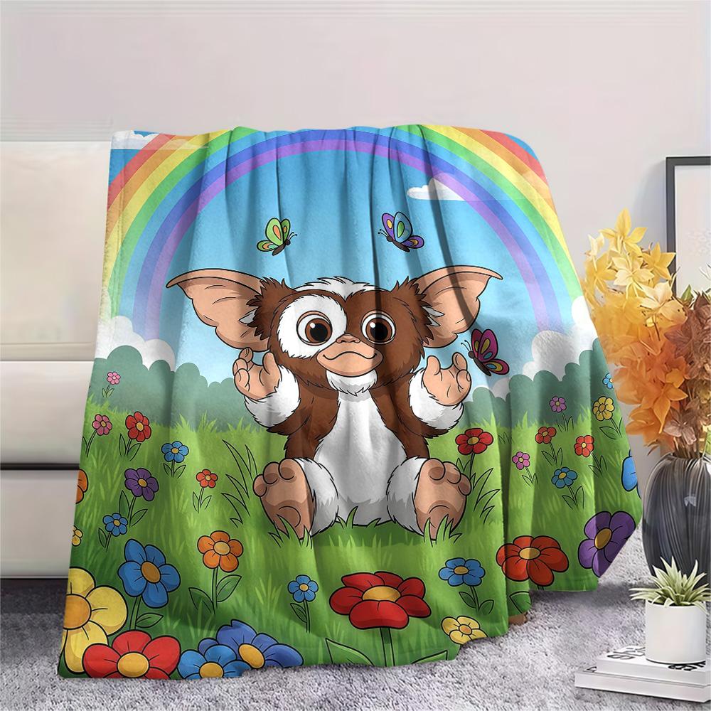 Gremlins Flannel Blanket, High quality Comfortable for All Seasons, Home Decor, Warmth and Comfort