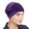 Cappello foulard a testa di croce in pizzo da donna con tessuto morbido e leggero per uso casual