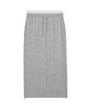 VESTIRYA Easy Long Skirt Grey