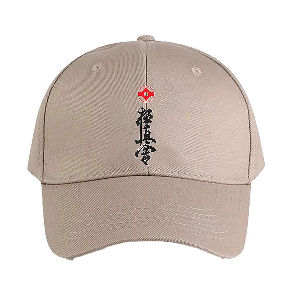 Kyokushin Karate Caps Summer Adult Baseball Cap Adjustable with Curved Brim Duckbill Hat Protection Sun Hats