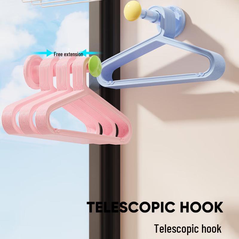 Выдвижные самоклеящиеся крючки (2-Pack)