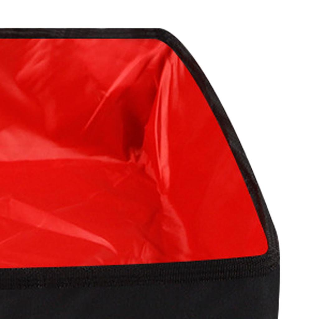 Faltbare Katzentoilette Wasserdicht Tragbar Oxford-Gewebe Faltbare Katzentoilettenschale 50x40cm