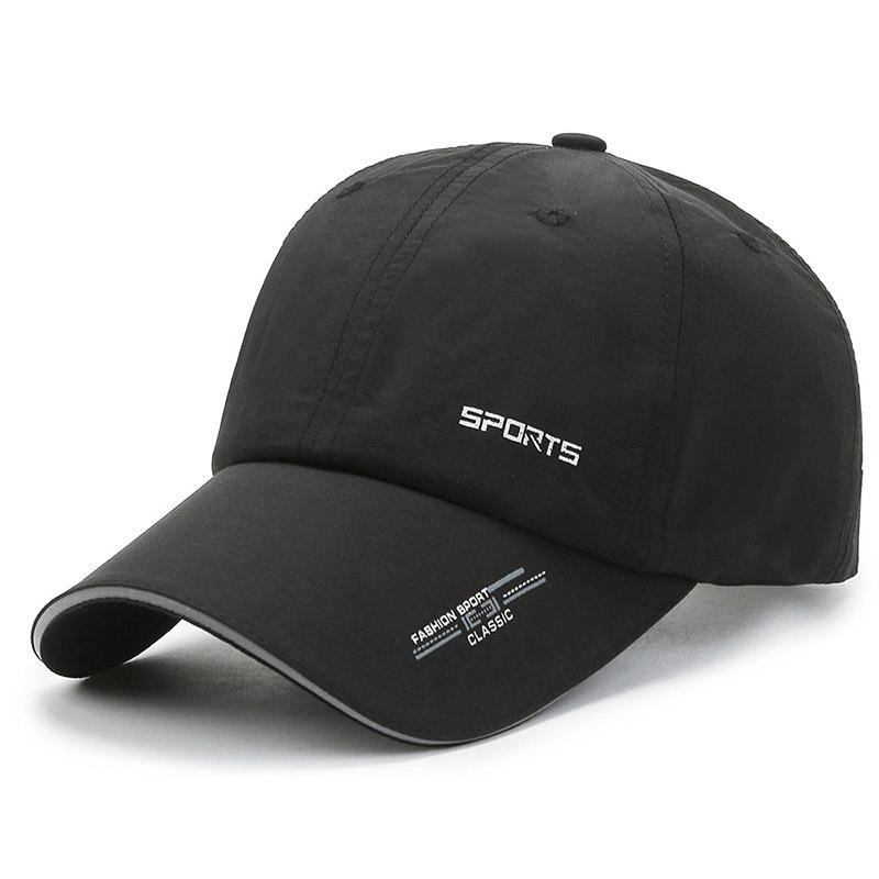 Hat Summer Men S Tide Sun Hat Baseball Cap Reflective Letter Breathable Spring And Autumn Sun Cap adjustable