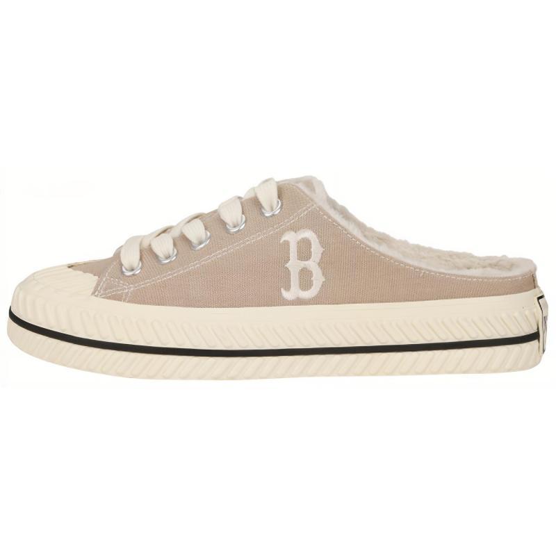 MLB Playball Мулы нескользящие, износостойкие, термостойкие, низкие, холщовые, унисекс, коричневые кроссовки 32SHSZ011-43B 38