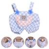 Doll Overalls Doll Pants Suit Daily Wear Dress up Changing Clothes Presents Fashion Pretend Play Toy Shorts Clothing