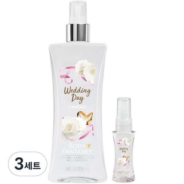 

Body Fantasy Body Mist Wedding Day Fantasy 236ml + 29ml, 3 sets