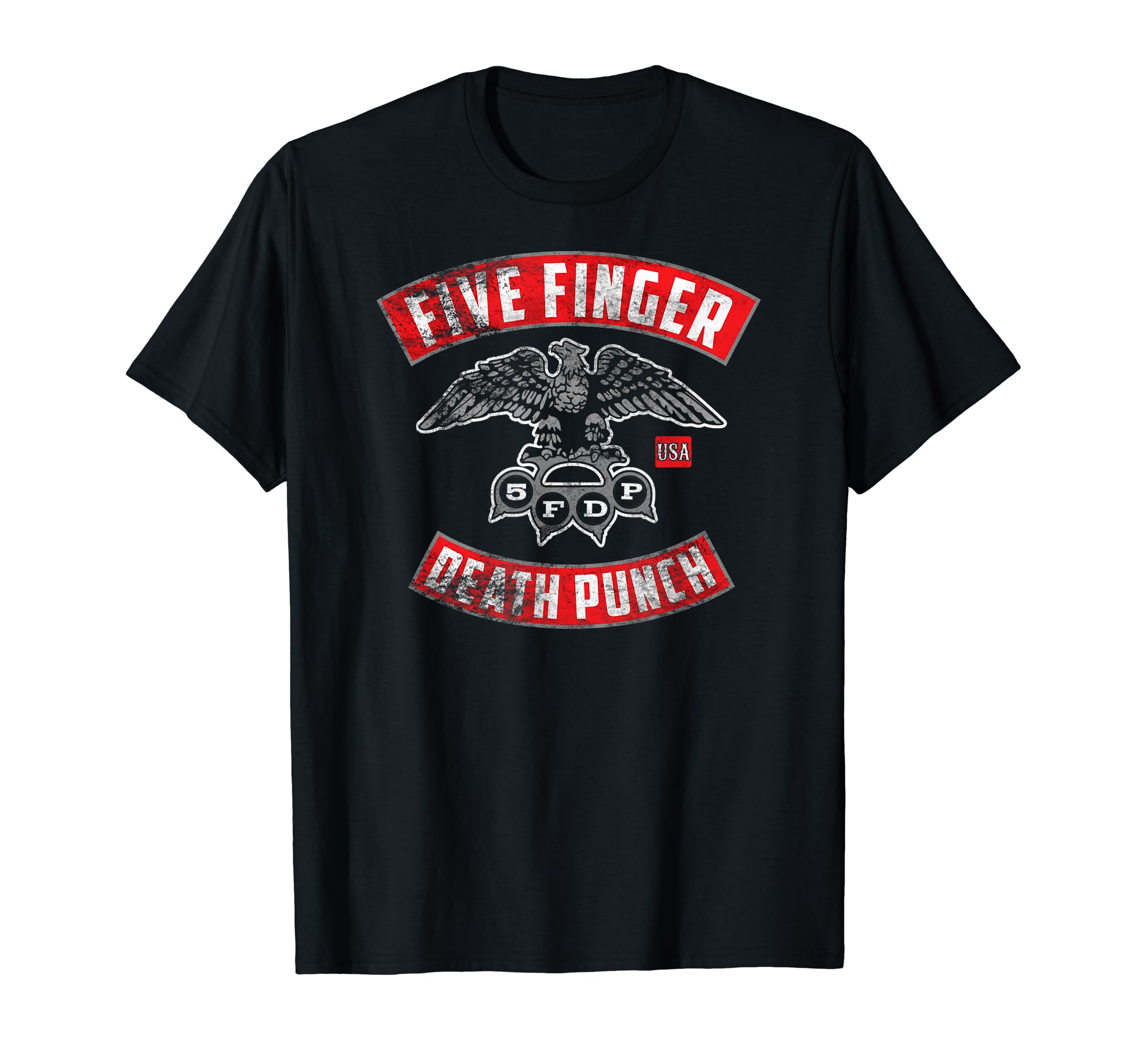 

5FDP - Rocker Crest Distressed T-shirt