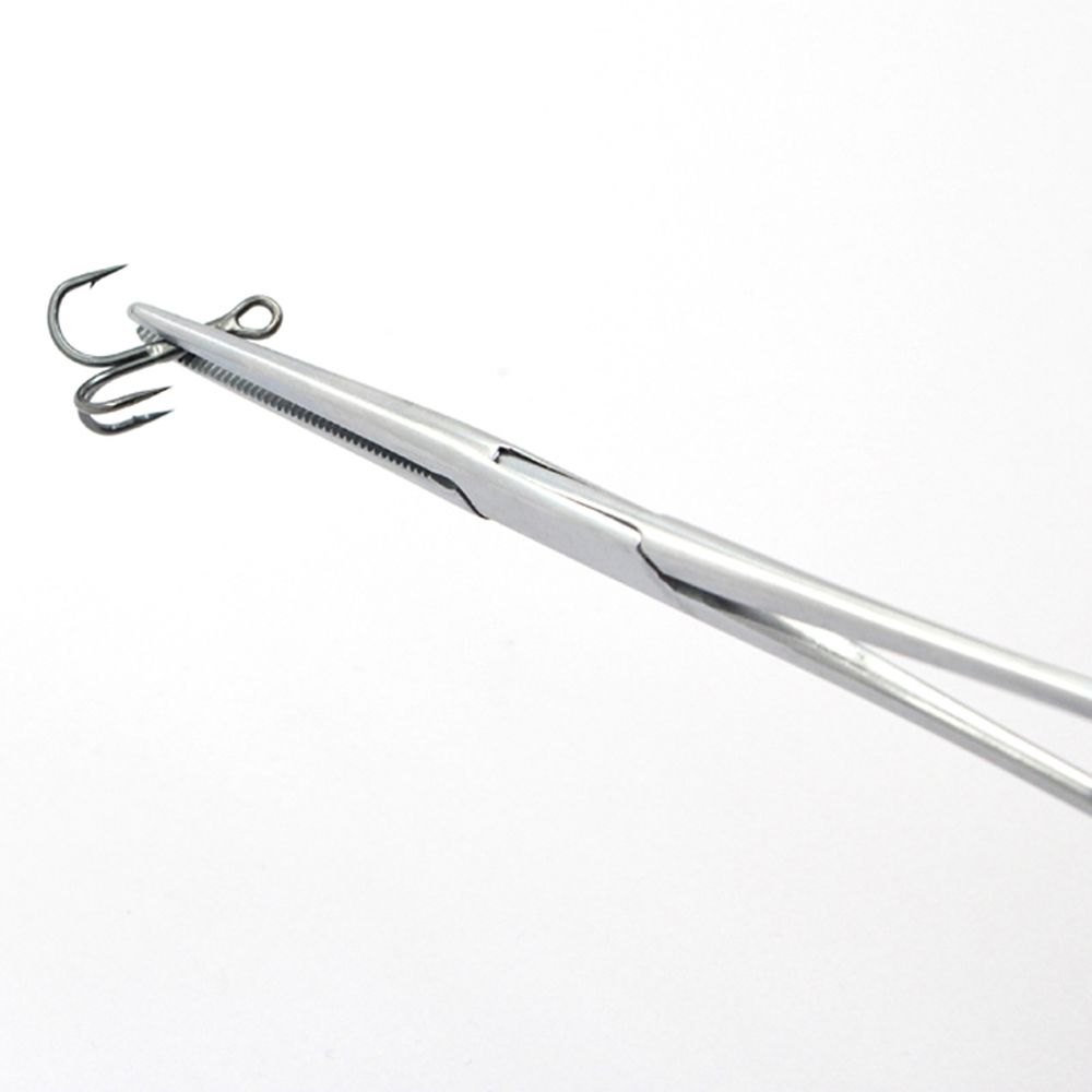 Cleaning Pliers Curved Tip Fishing Forceps Fishing Locking Pliers Hemostatic Forceps Hook Remover