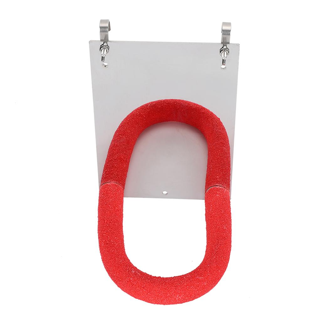 Durable Small Pet Bird Stainless Steel Parrot Mirror Frosted Stand Stick Bar Accessory