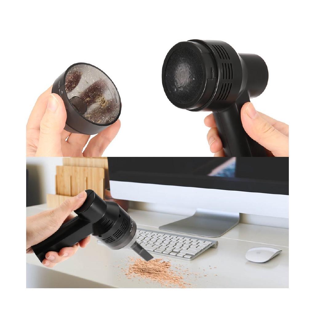 USB Keyboard Cordless Vacuum Cleaner Computer Cleaners Rechargeable with Cleaning Gel Auto for Car Laptop PC Piano Dust