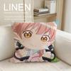 Wotakoi Love Is Hard for Otaku Cushion Cover Pillowcase Set Pcs x x Breathable Washable Sofa Cushion Cover