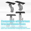 Heavy Duty Aluminum Boats Mount Fish Finders Holder with 1inch Ball Head For Fishing Systems
