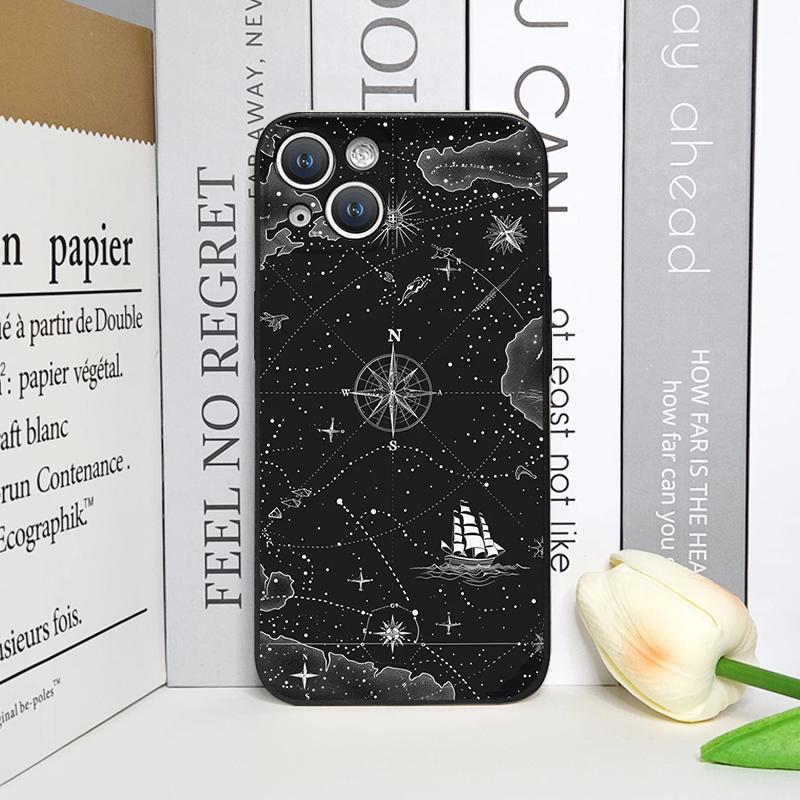 Fashion Planes World Map Travel Phone Case for IPhone 16 15 12 11 14 13 Pro Max 13 Mini 16e 7 8 14 Plus XR X XS SE2 Soft Covers