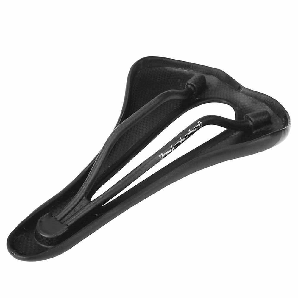 Bicycle Seat Saddle Full Carbon Fibre Lightweight Hollow Breathable Cushion Mountain Bikes Accessories