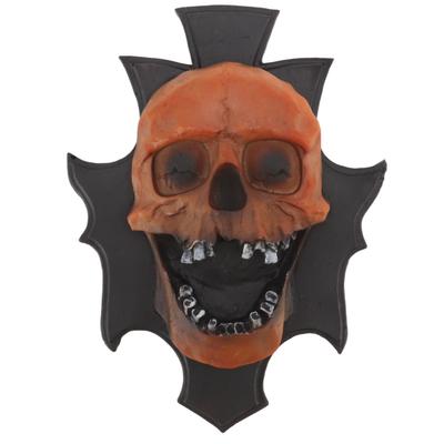 Skull Light Skull Decorative Lamp Resin Skeleton Night Light Wall Hanging Decoration for Halloween