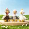 Kawai Vogel Serie Plüschtier Niedlicher Strauß Truthahn Vogel Figuren Weich und Hautfreundlich Bettpartner Geburtstagsgeschenk für Jungen und Mädchen