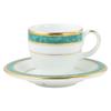 CANION WITS Vesuvio Espresso Demitasse Cup & Saucer, Western Design Tableware (Gift, Home, Cafe, Restaurant, etc.) [Canyon Wits]